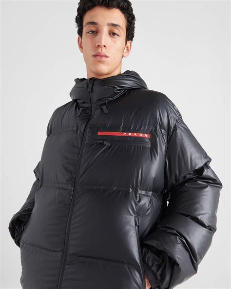 prada long jacket men's|men's prada puffer jacket.